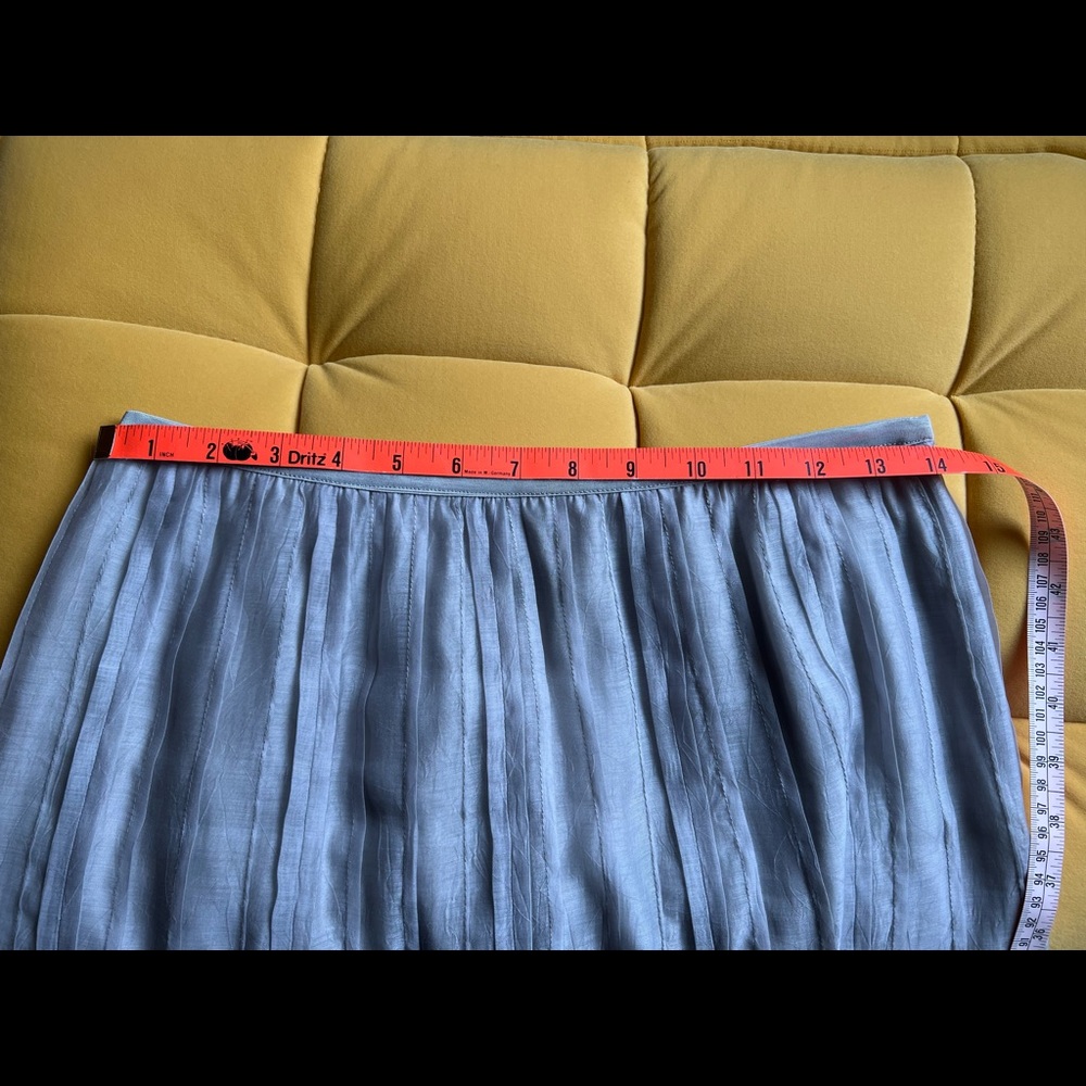 Nic + Zoe gray pleated skirt - Picture 6 of 7